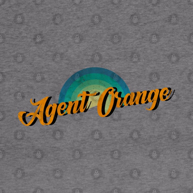 vintage retro Agent Orange by BerduaPodcast